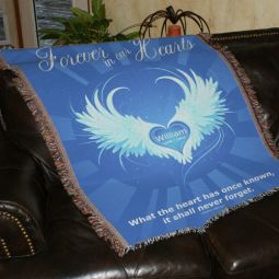 Forever In Our Hearts Throw Blanket